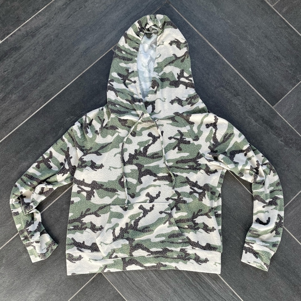 Michael Stars Camo Hoodie - S